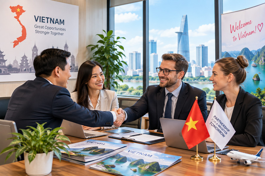 Công ty, tổ chức mời chuyên gia/đối tác nước ngoài
