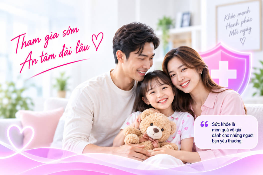 Vì sao nên tham gia bảo hiểm sức khỏe Bảo Minh sớm cho cả gia đình